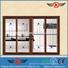 JK-AW9110 nice style clear glass sliding glass door quality door locks